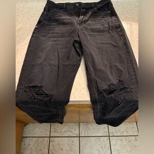 American Eagle Mom Straight Jean